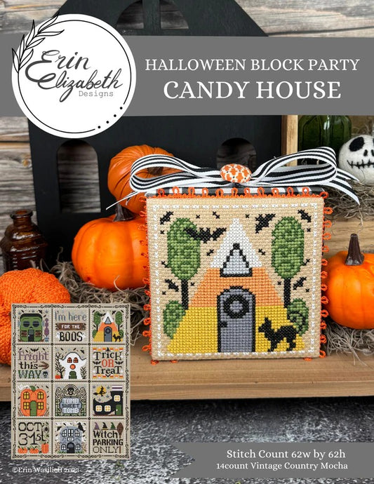 Halloween Block Party: Candy House by Erin Elizabeth Designs