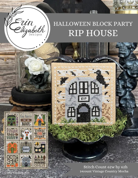 Halloween Block Party: RIP House by Erin Elizabeth Designs