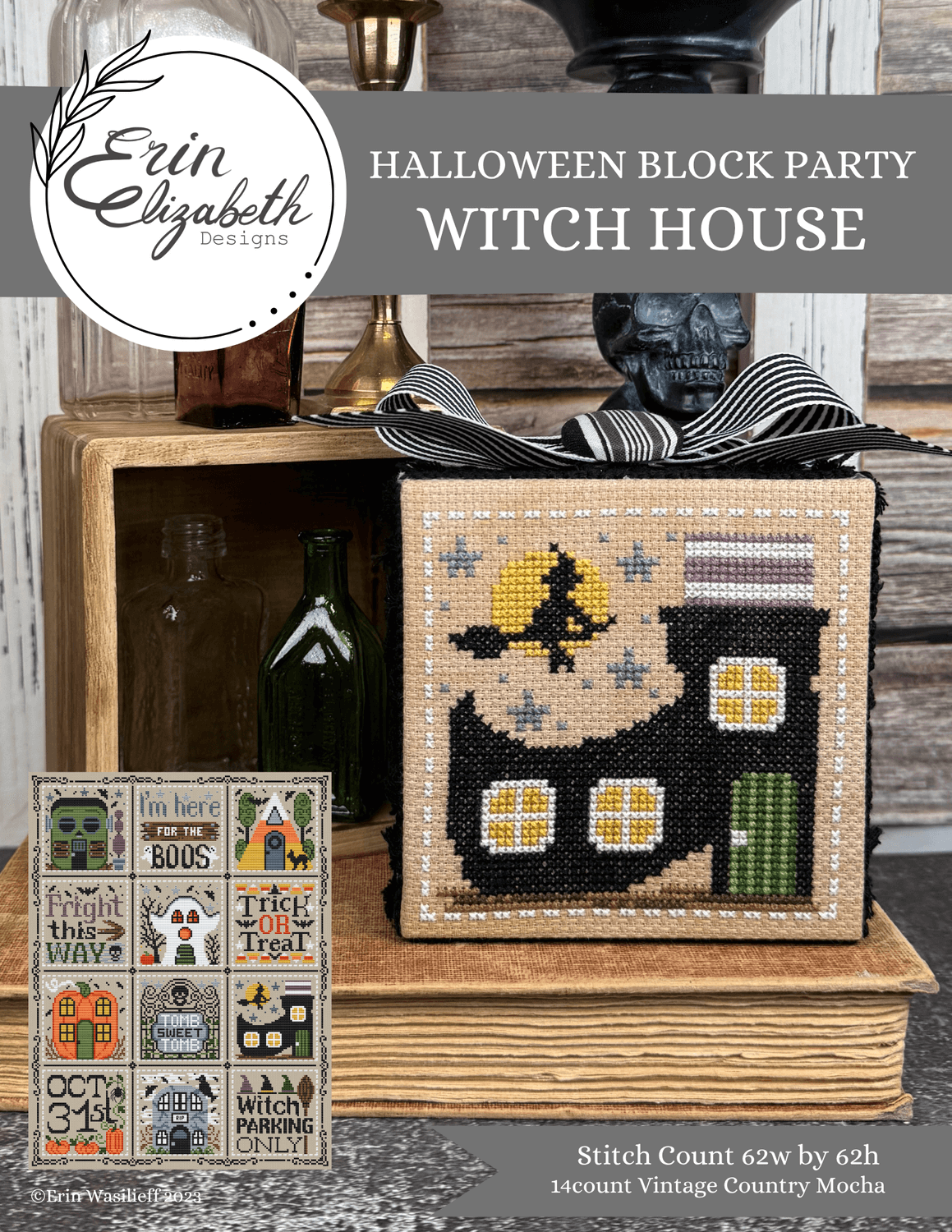Halloween Block Party: Witch House by Erin Elizabeth Designs