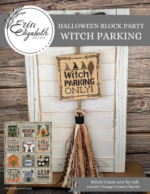 Halloween Block Party: Witch Parking by Erin Elizabeth Designs