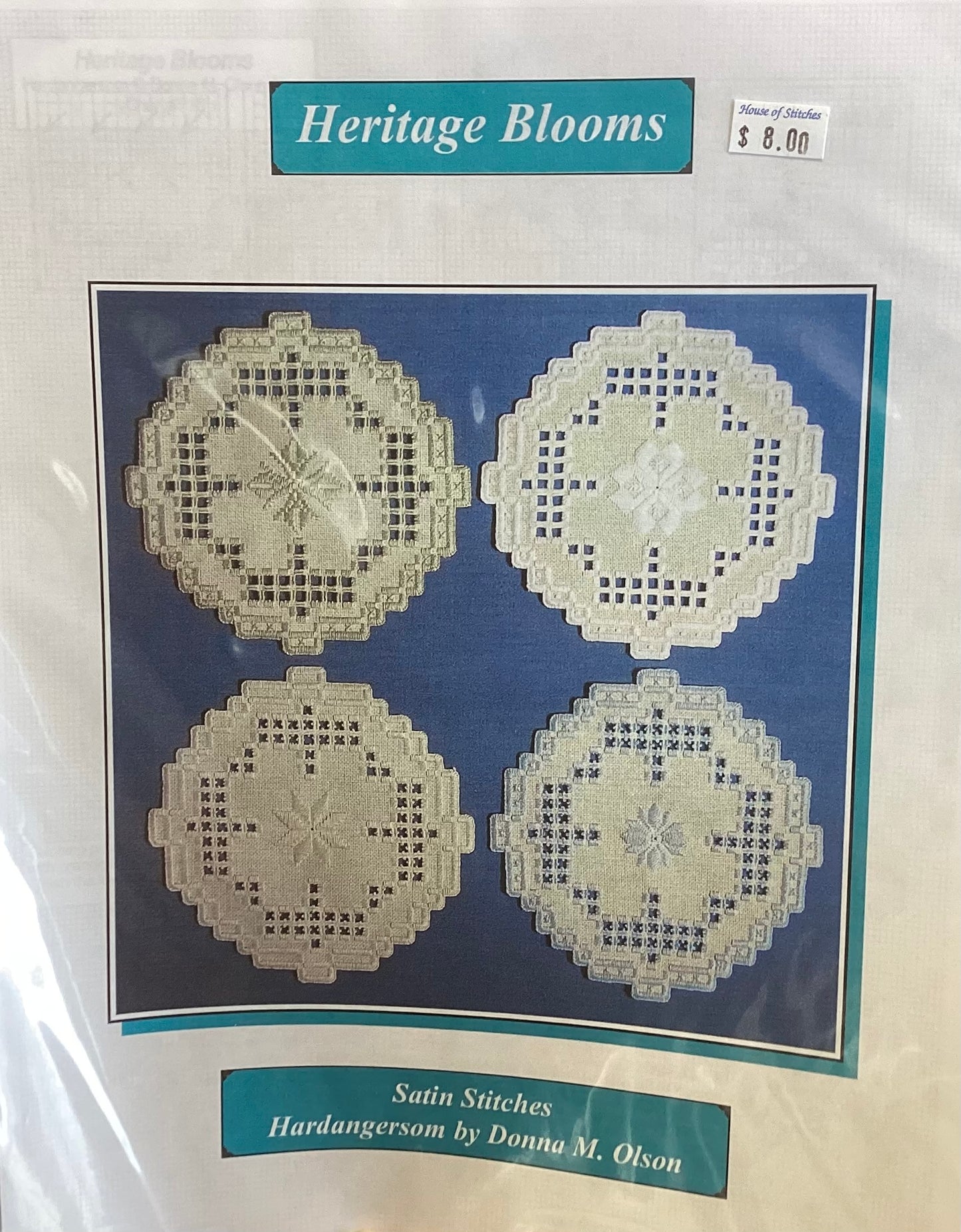 Heritage Blooms: Hardanger by Satin Stitches