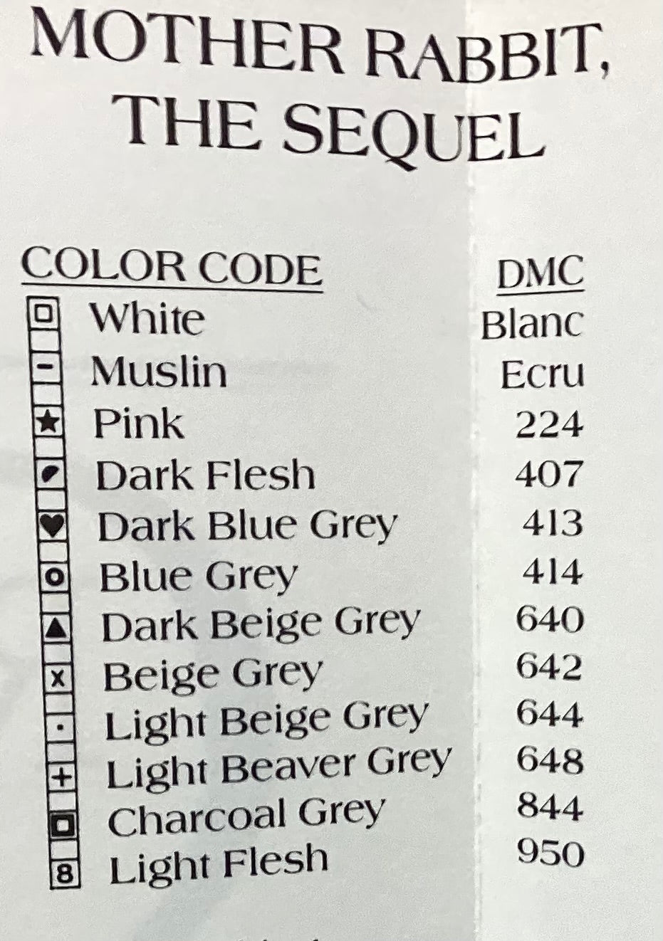 Mother Rabbit, The Sequel by The Cricket Collection