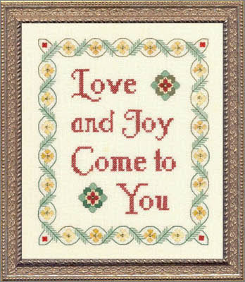 Love and Joy Kit by Elizabeth’s Needlework Designs