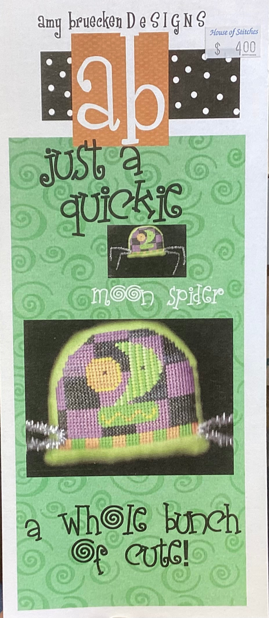 Just a Quickie: Moon Spider by Amy Bruecken Designs