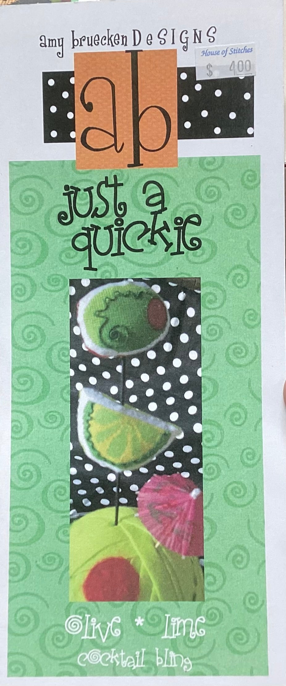 Just a Quickie: Olive * Lime by Amy Bruecken Designs