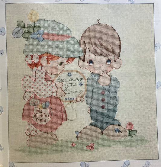 Precious Moments: Because You Count by Designs by Gloria and Pat