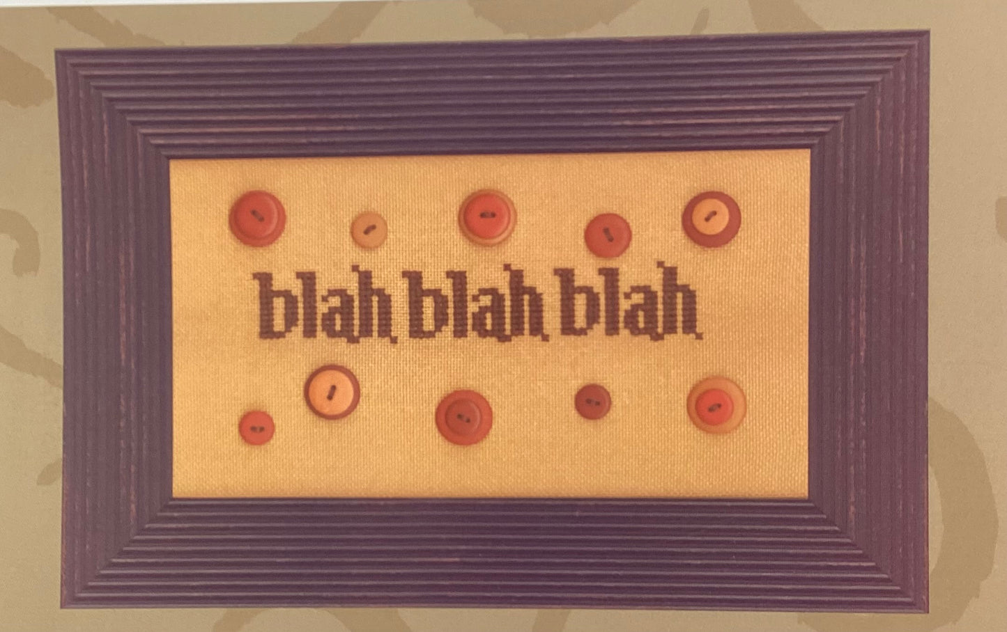 Blah Blah Blah by Amy Bruecken Designs