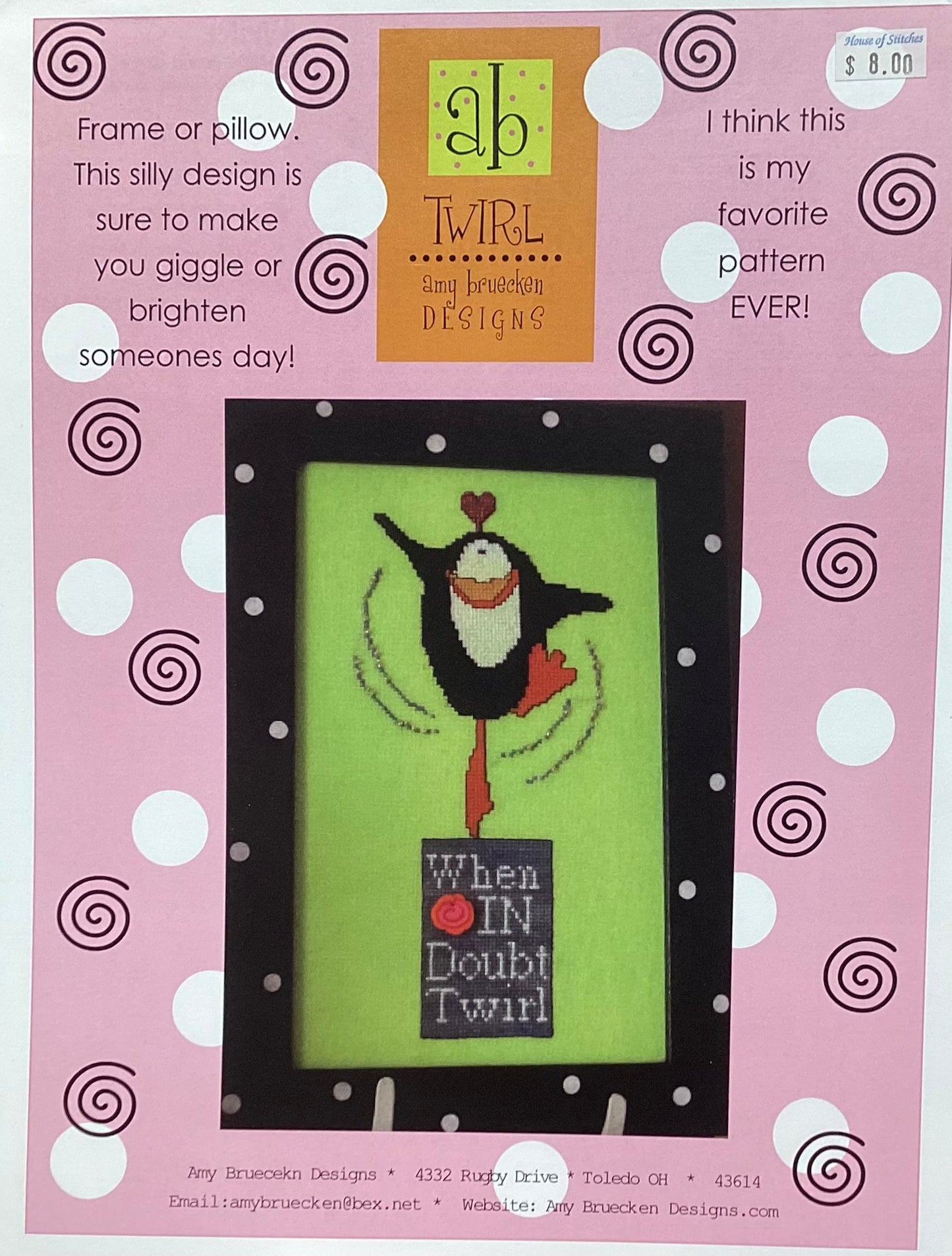 Twirl by Amy Bruecken Designs