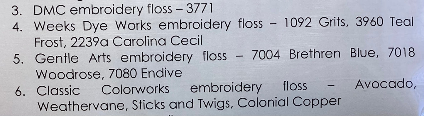 Winter Trio by With Thy Needle & Thread