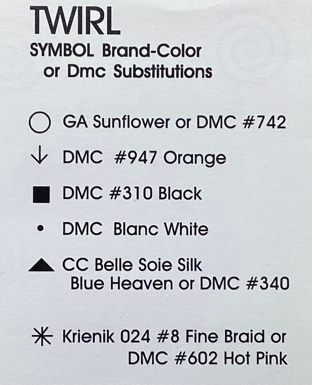 Twirl by Amy Bruecken Designs