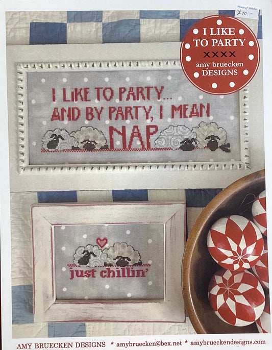 I Like To Party by Amy Bruecken Designs