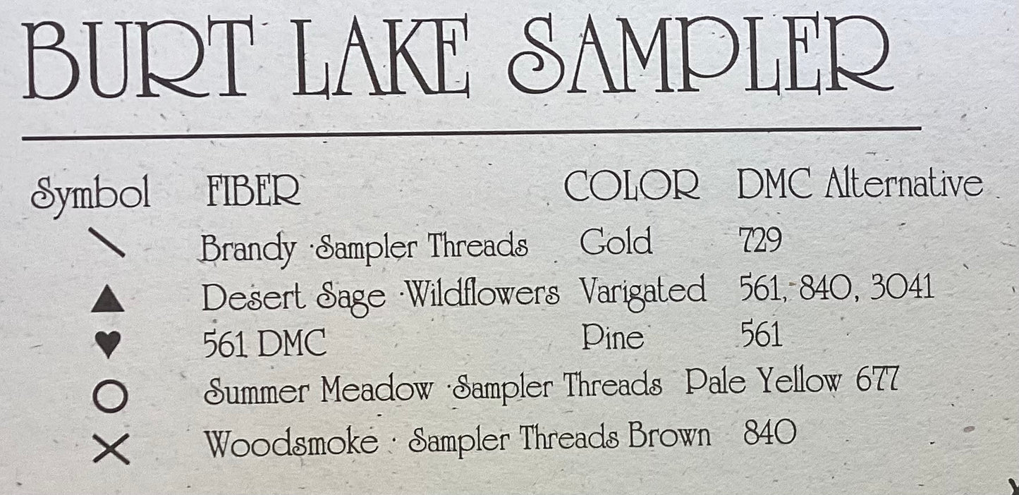 Burt Lake Sampler by Sisters and Best Friends