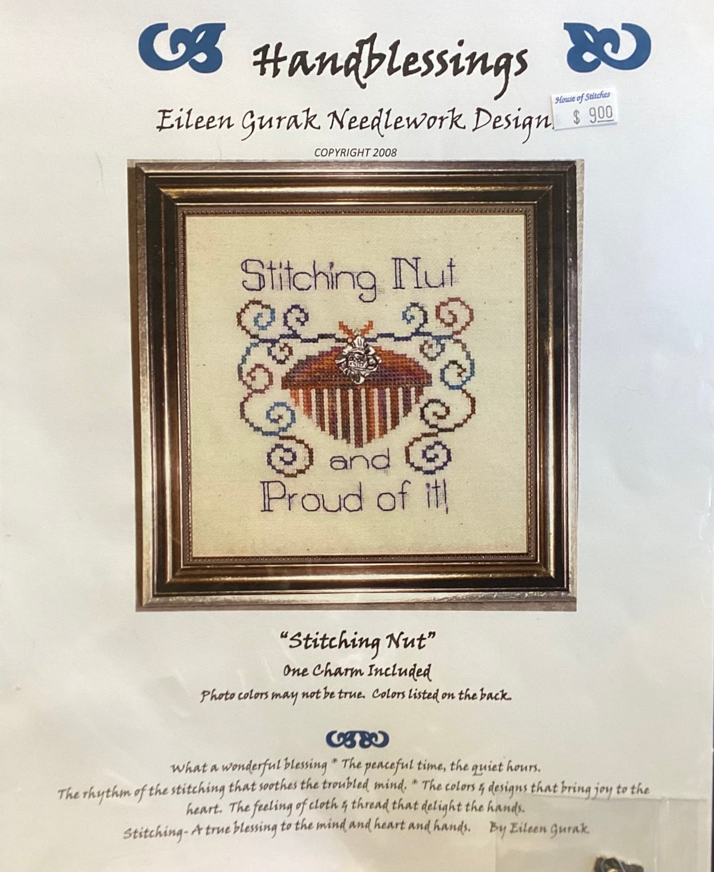 Stitching Nut by Handblessings