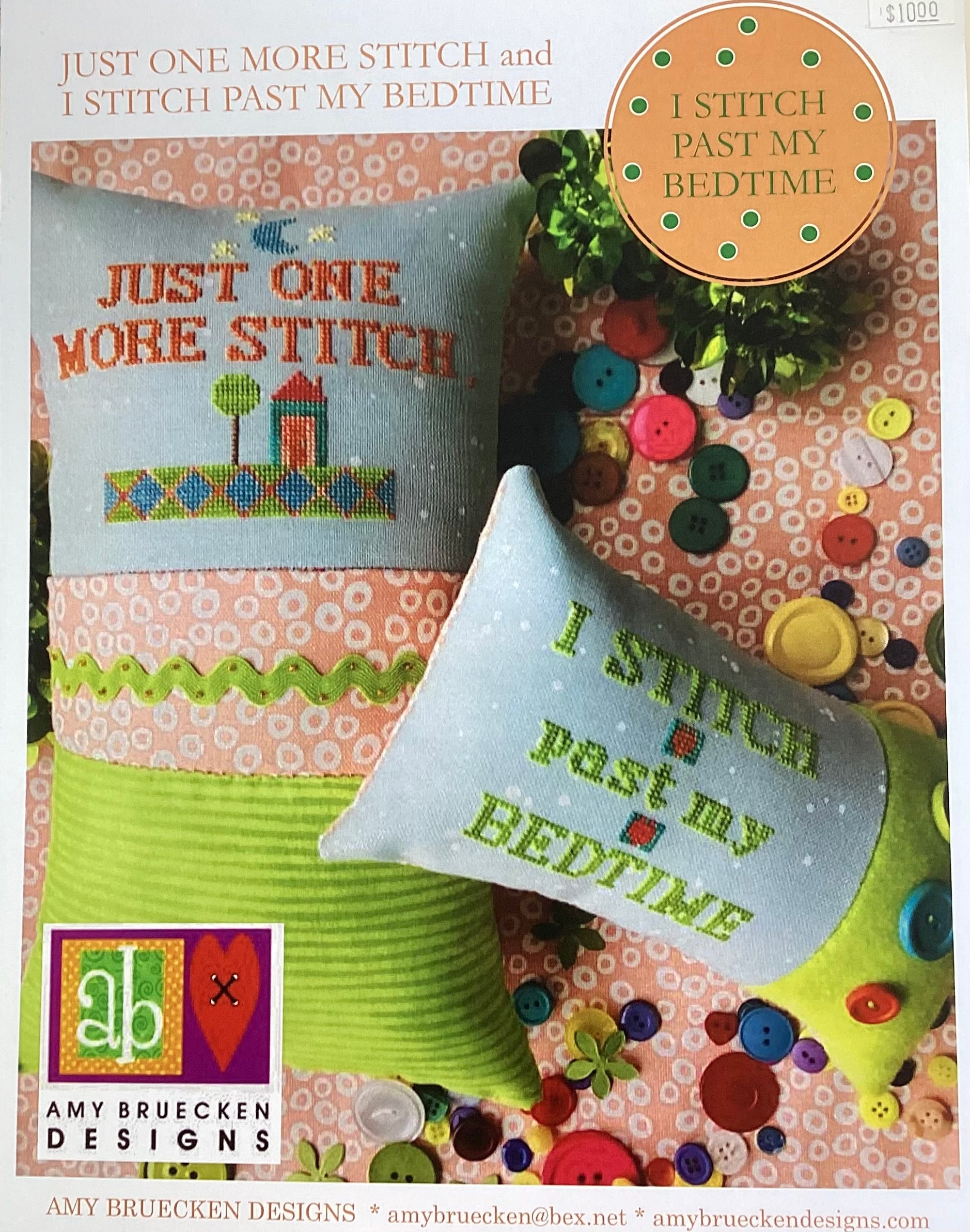 I Stitch Past My Bedtime by Amy Bruecken Designs – HouseOfStitches