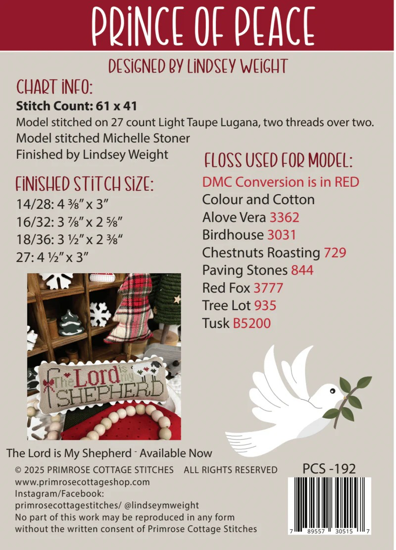 Prince of Peace by Primrose Cottage