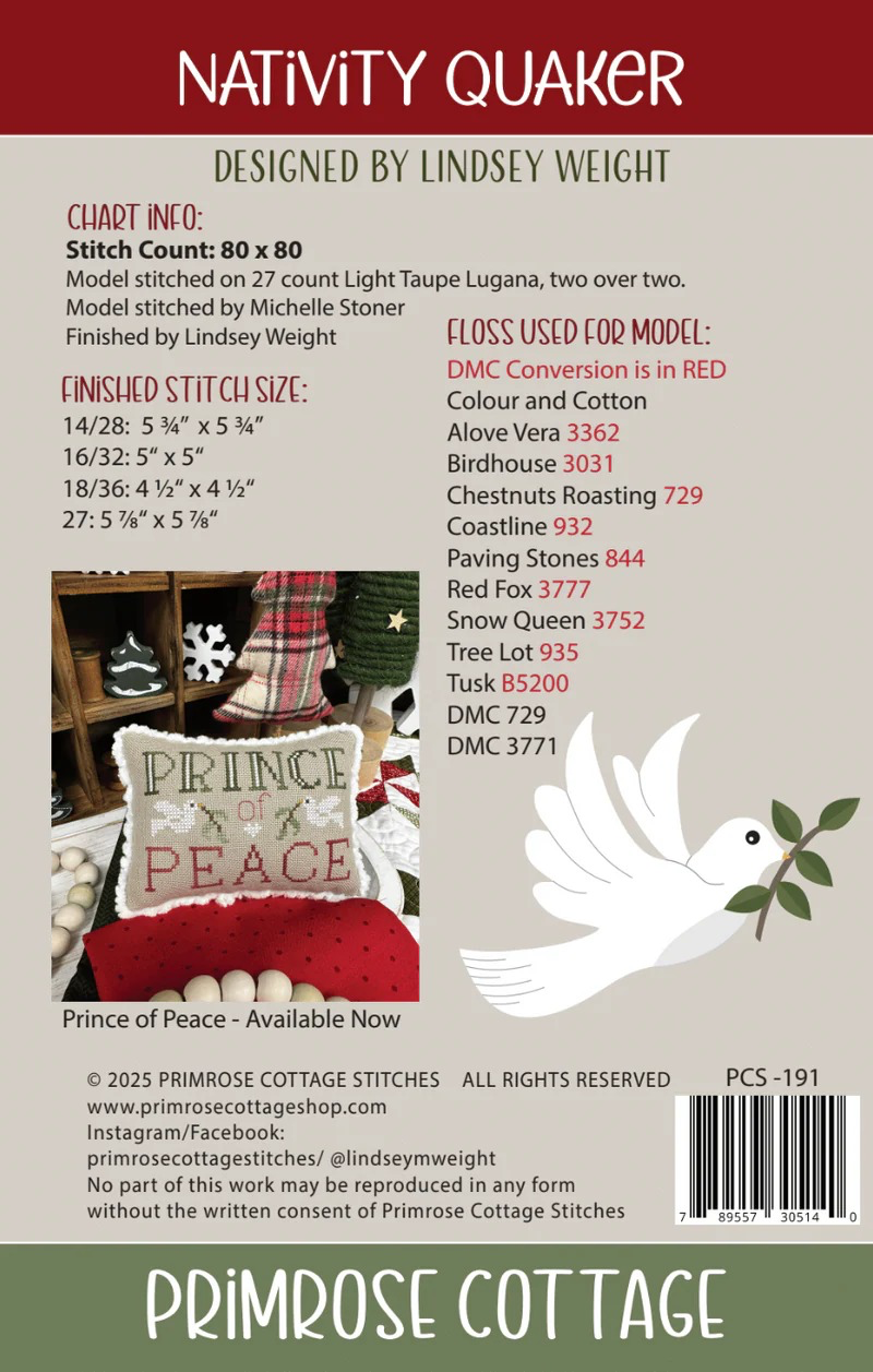 Nativity Quaker by Primrose Cottage