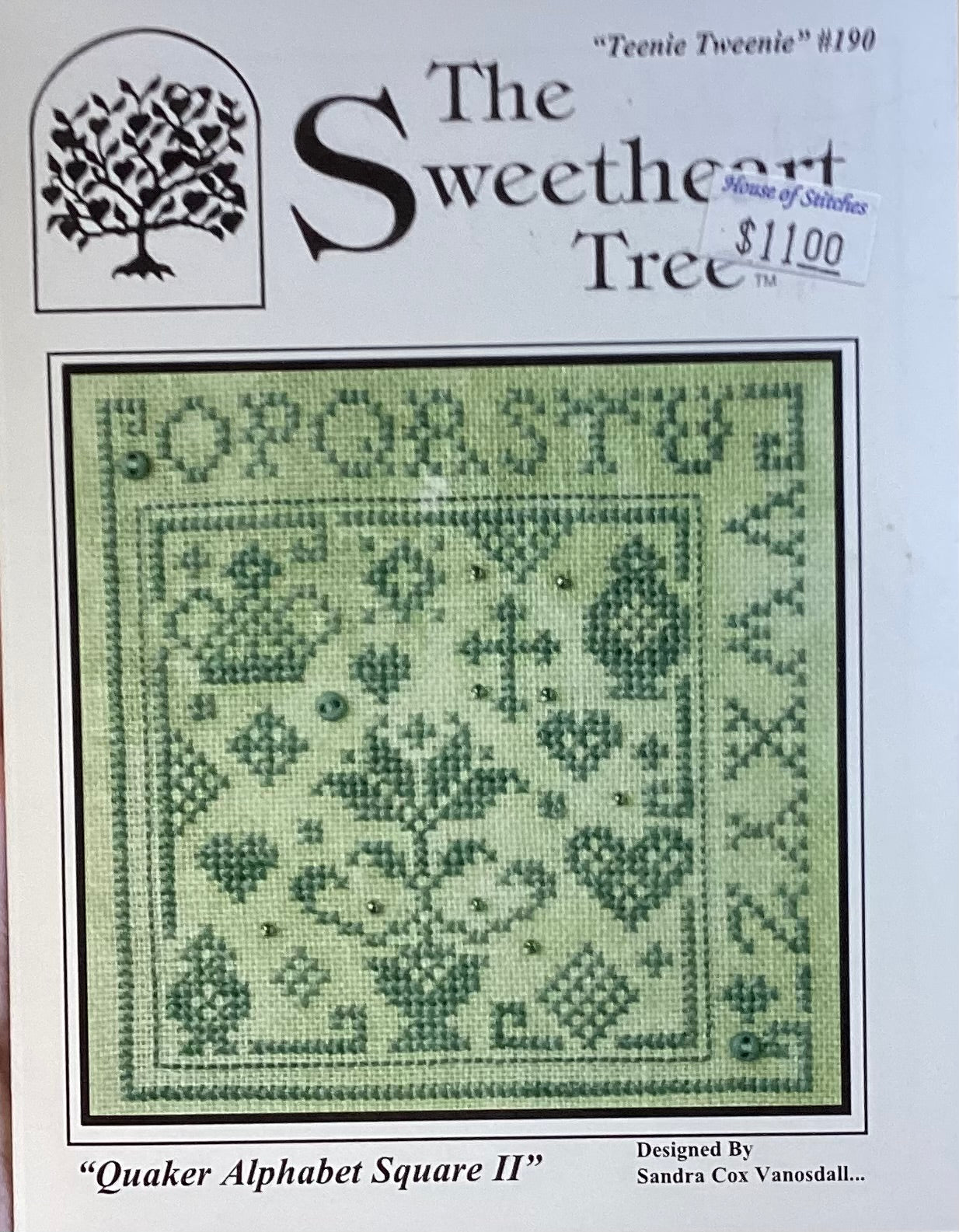 Quaker Alphabet Square I by The Sweetheart Tree