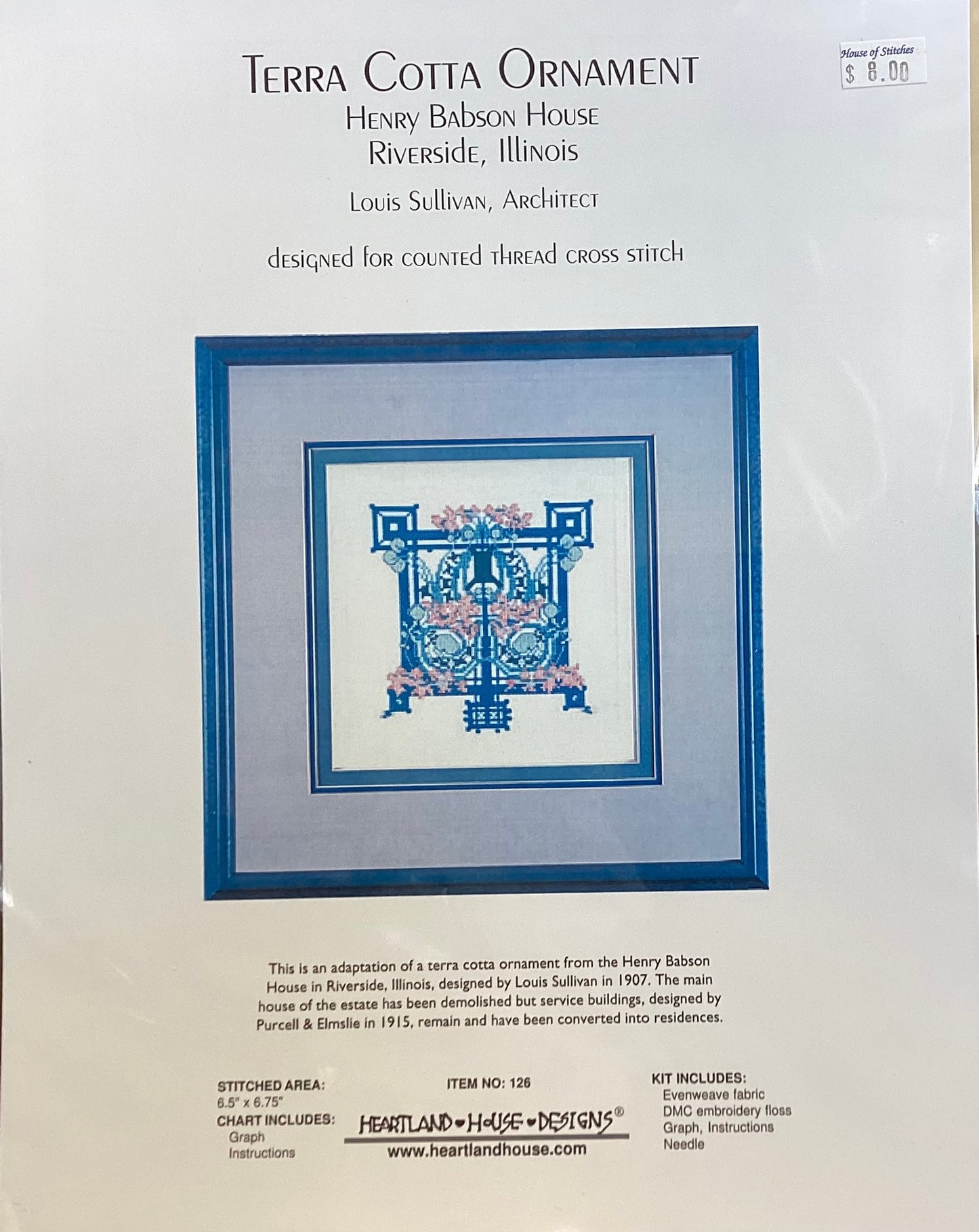 Terra Cotta Ornament: Henry Babson House by Heartland House Designs