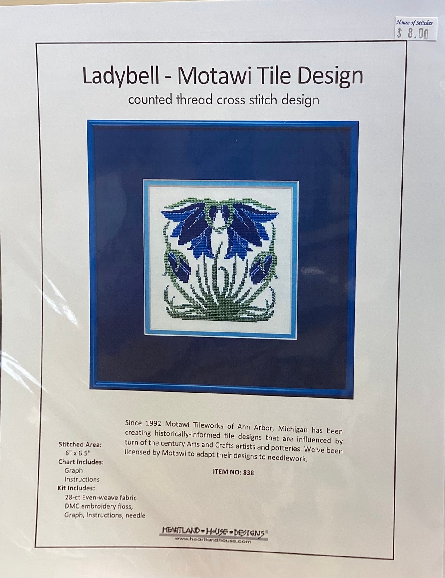 Ladybell-Motawi Tile Design by Heartland House Designs