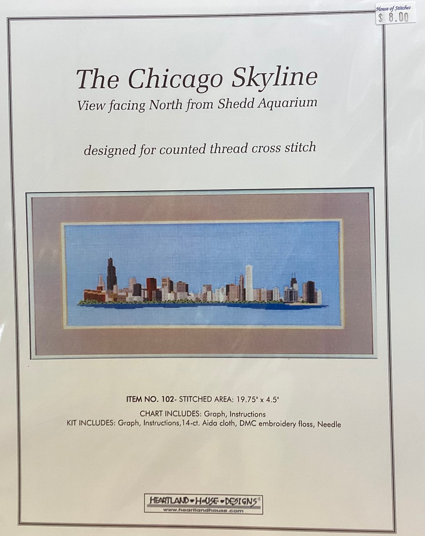 The Chicago Skyline by Heartland House Designs