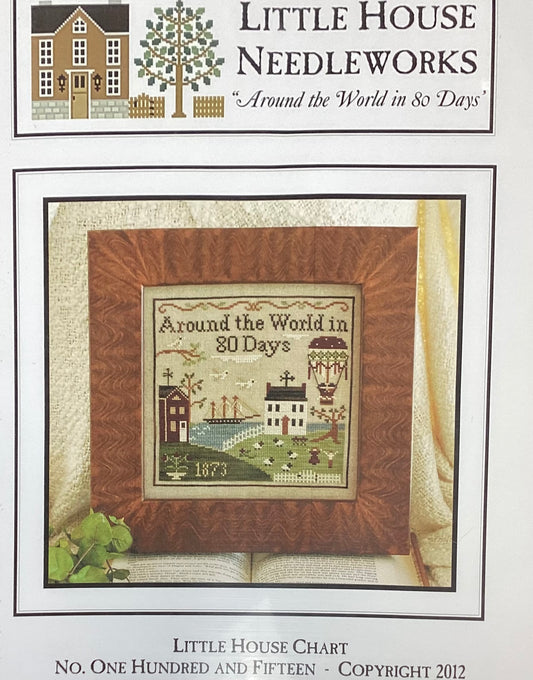 Around the World in 80 Days by Little House Needleworks