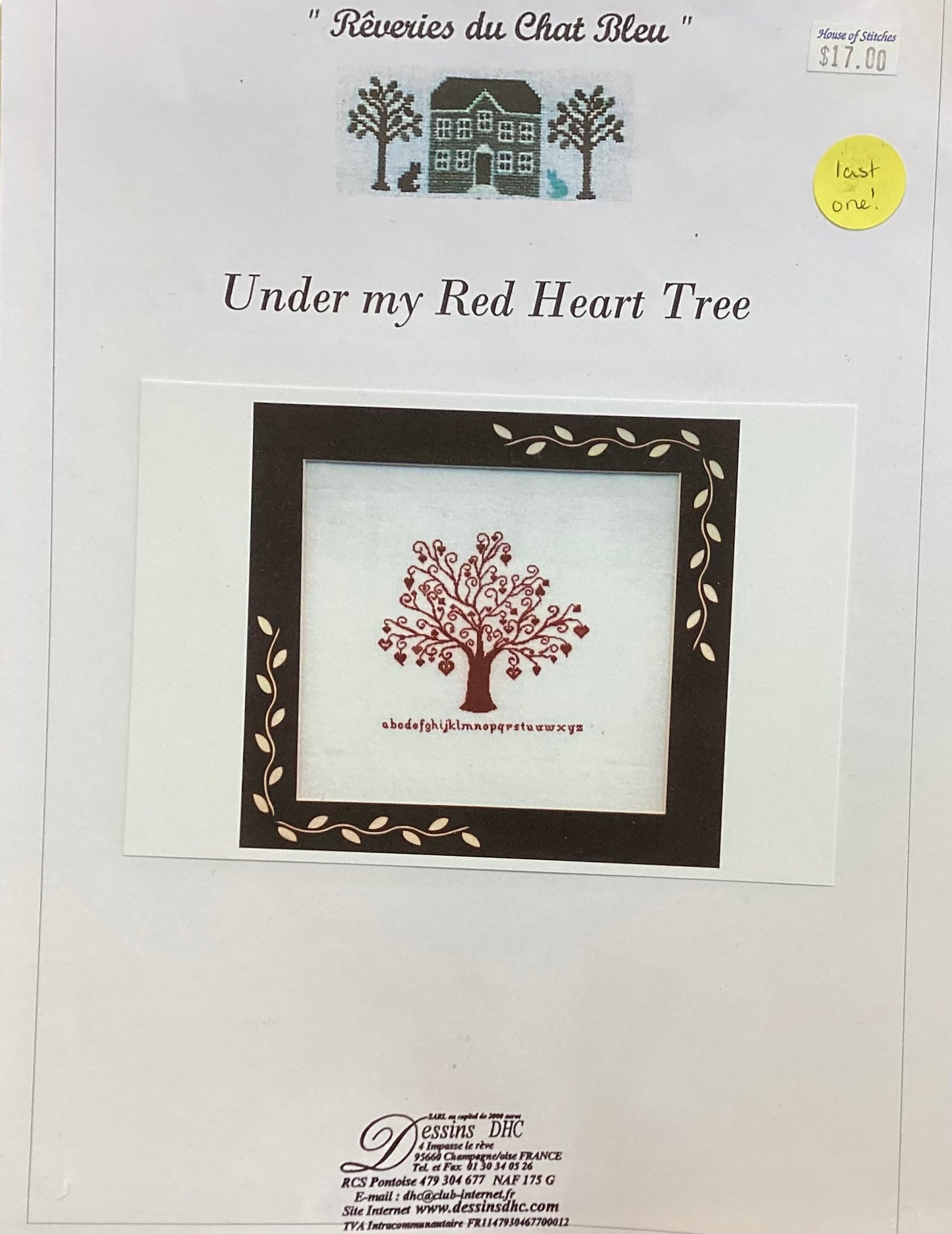Under My Red Heart Tree by Dessins DHC