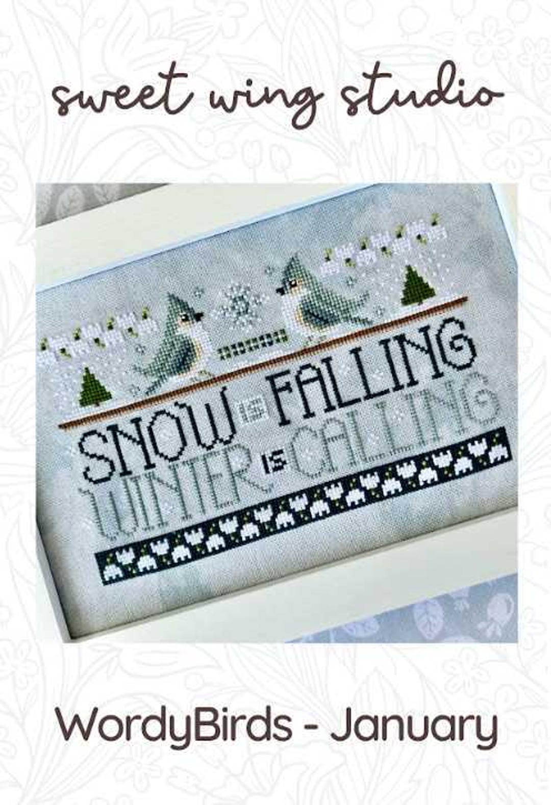 WordyBirds- January by Sweet Wing Studios