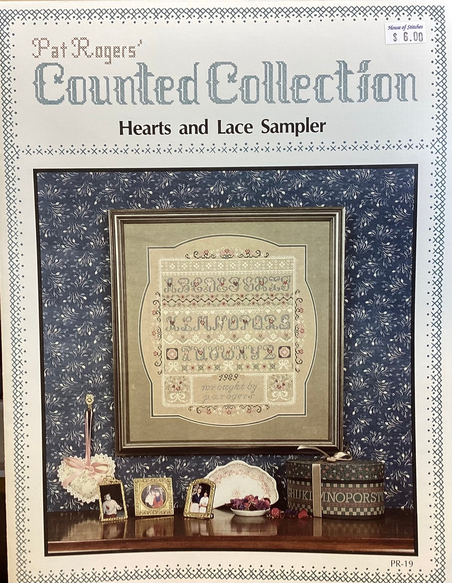 Hearts and Lace Sampler by Pat Rogers’