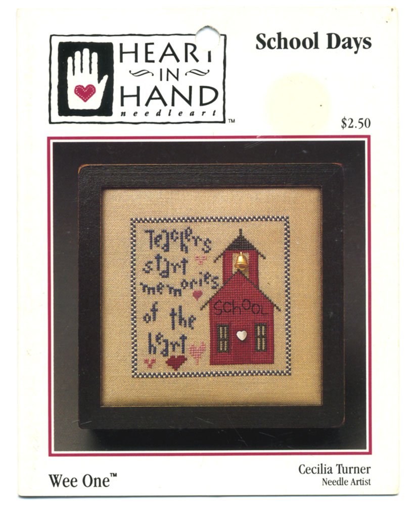 School Days: Wee One by Heart in Hand Needleart