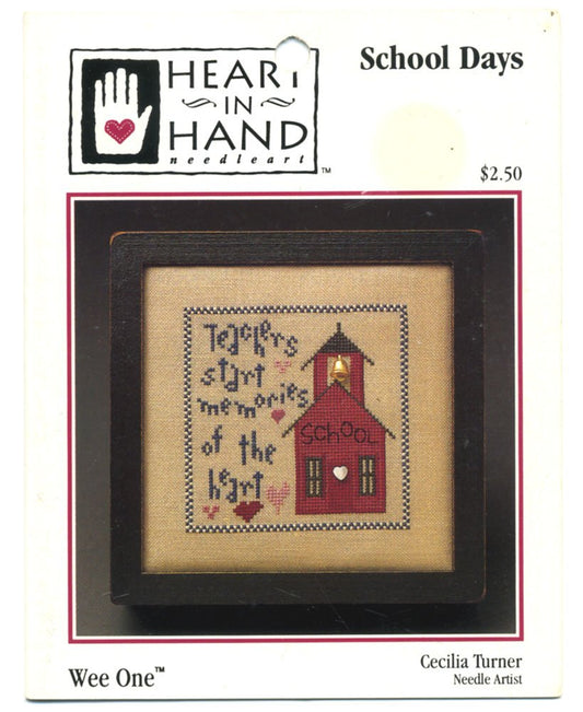School Days: Wee One by Heart in Hand Needleart