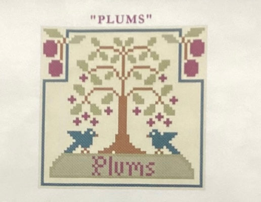 Plums by Little House Needleworks