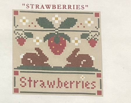 Strawberries by Little House Needleworks