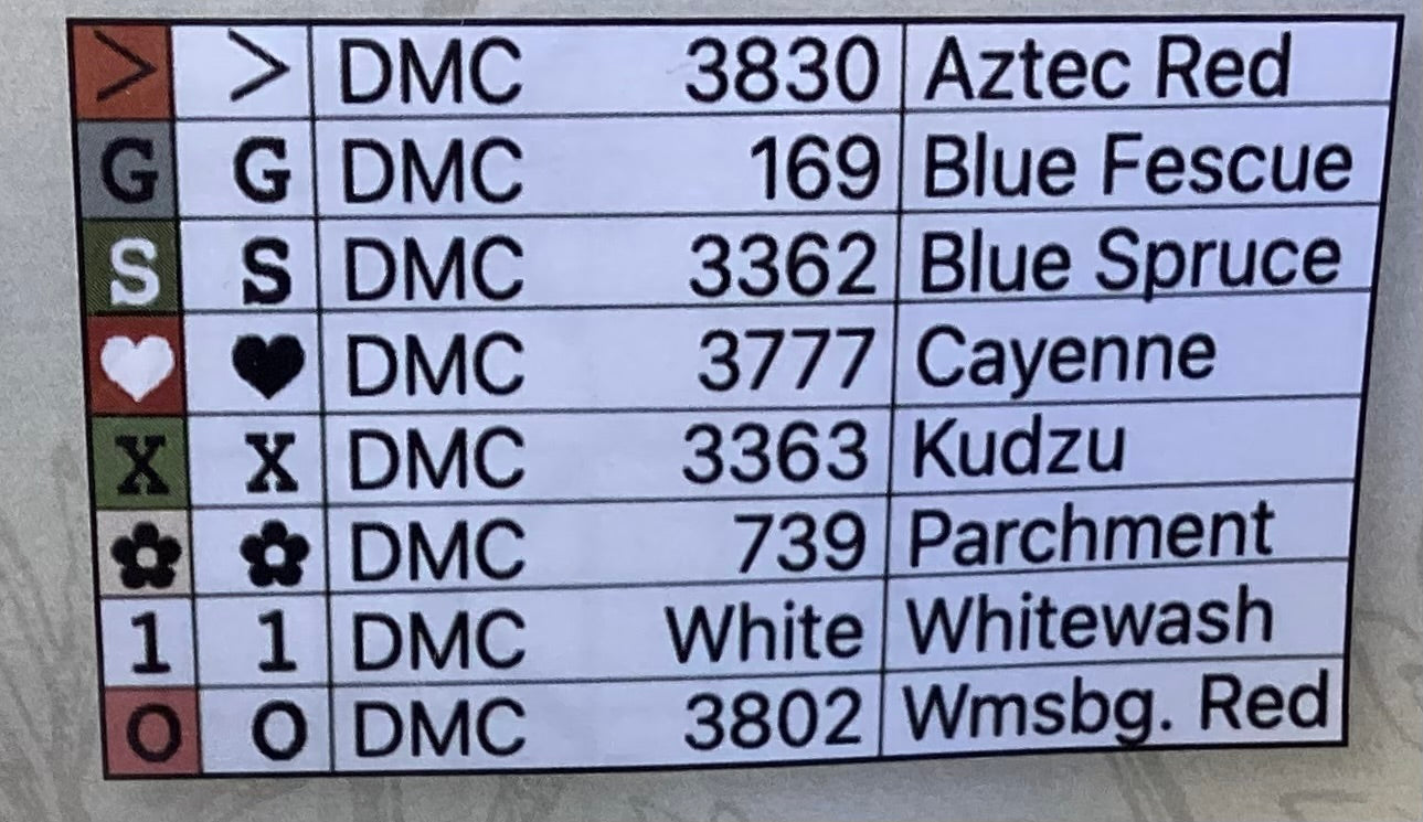 A Rice Stitch Cushion by Shakespeare’s Peddler