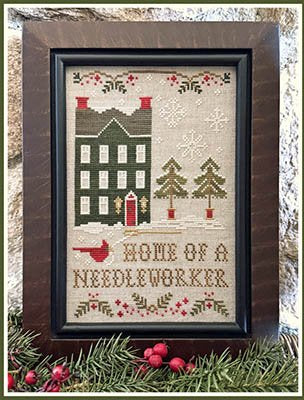 Winter at the Home of a Needleworker by Little House Needleworks