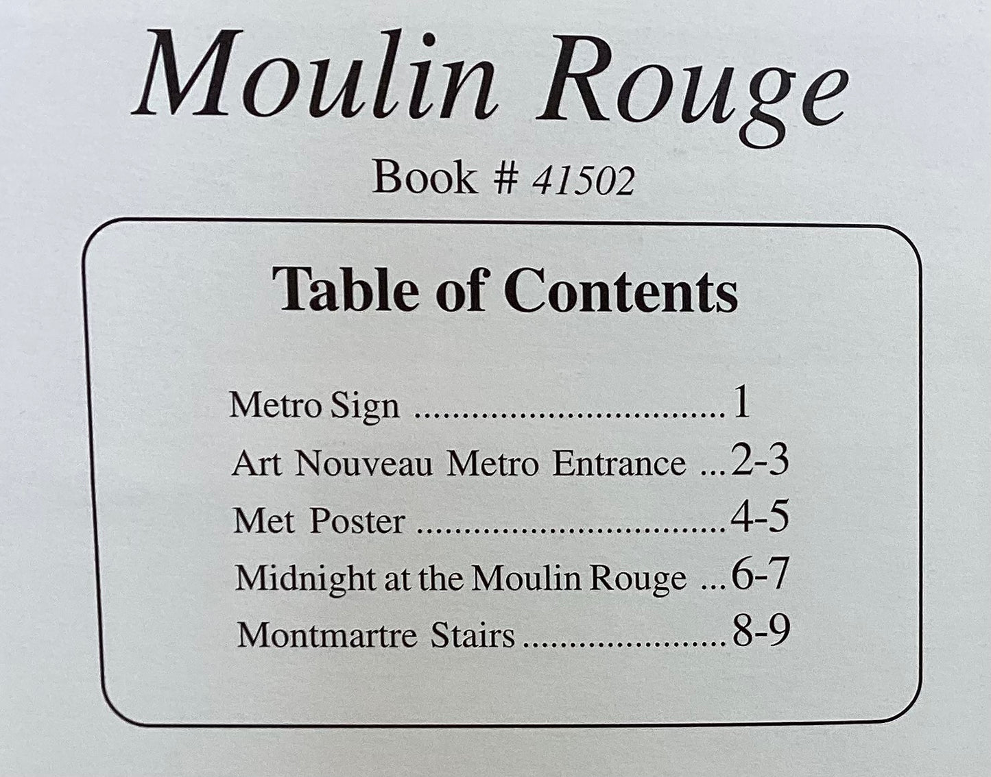 X-Plore: Moulin Rouge by Jeanette Crews Designs