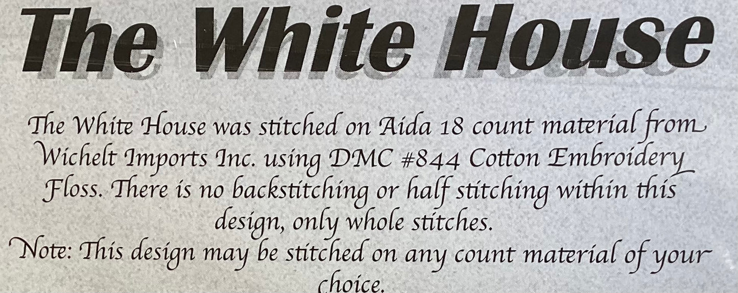 The White House by Ronnie Rowe Designs