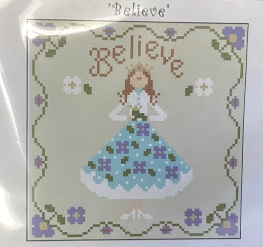 Once Upon a Time: Believe by Little House Needleworks