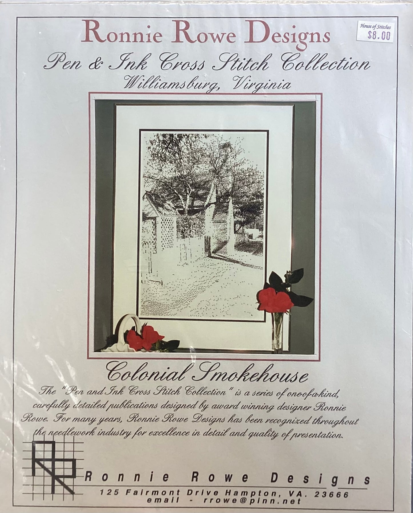 Colonial Smokehouse by Ronnie Rowe Designs