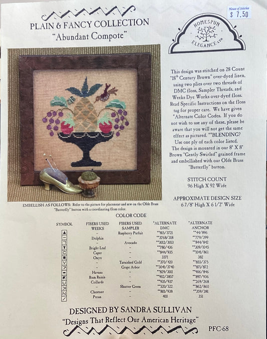 Plain & Fancy Collection: Abundant Compote by Homespun Elegance