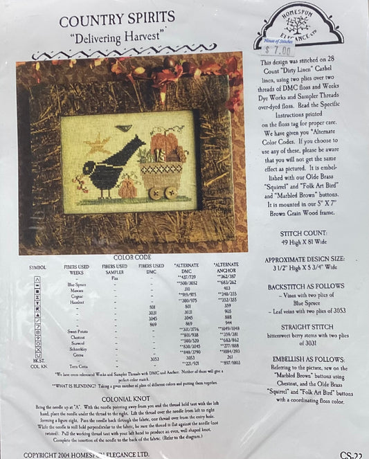 Country Spirits Collection: Delivering Harvest by Homespun Elegance