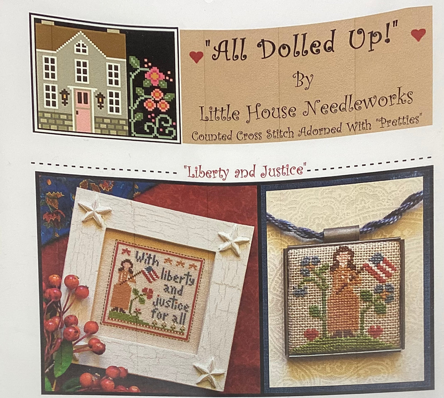 All Dolled Up! Liberty and Justice by Little House Needleworks