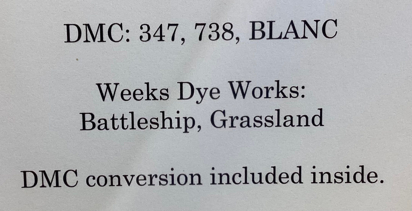 Stocking Ornament #7: Snow Day by Heartstring Samplery