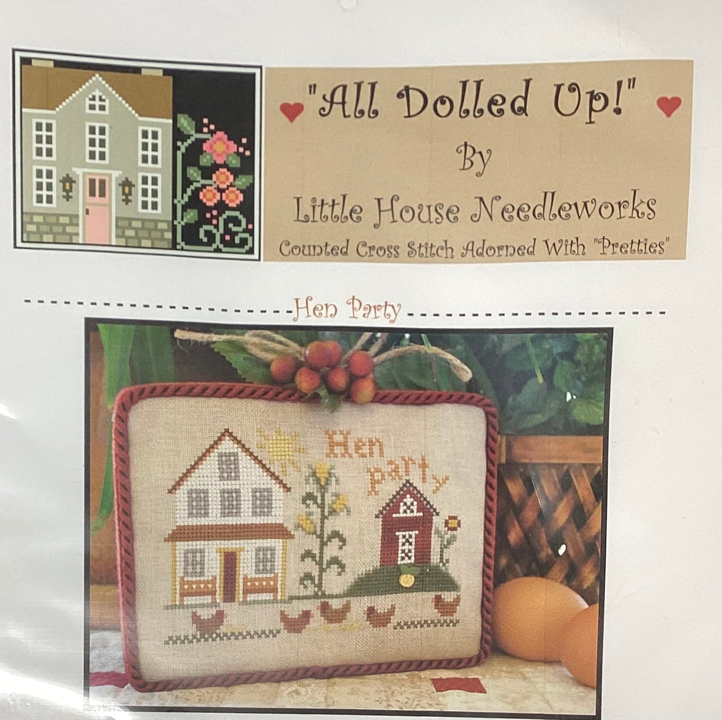 All Dolled Up! Hen Party by Little House Needleworks