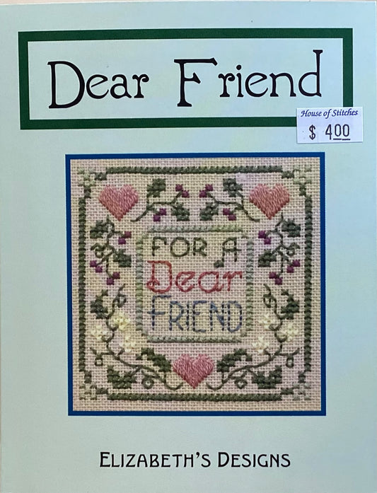 Dear Friend by Elizabeth’s Designs