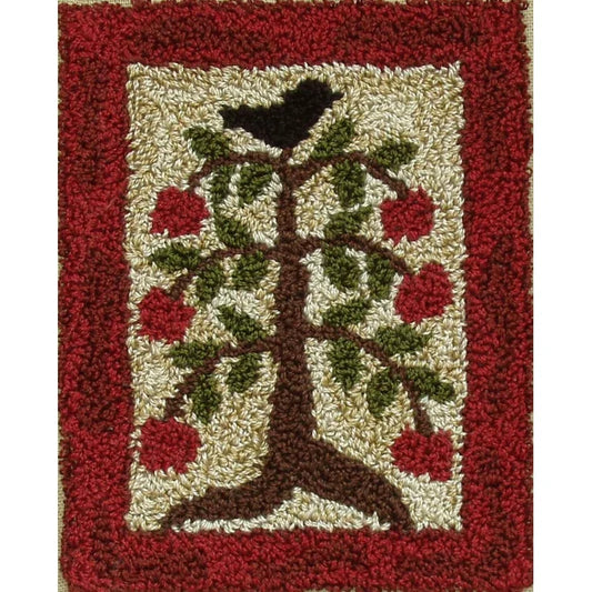 Apple Tree Punchneedle Embroidery Kit by Rachel’s of Greenfield