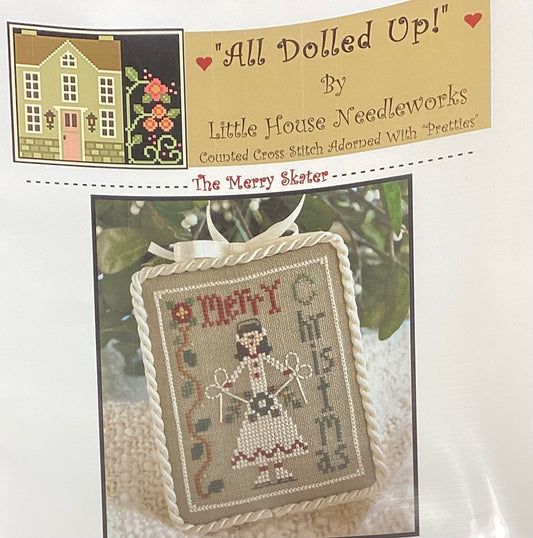 All Dolled Up! The Merry Skater by Little House Needleworks