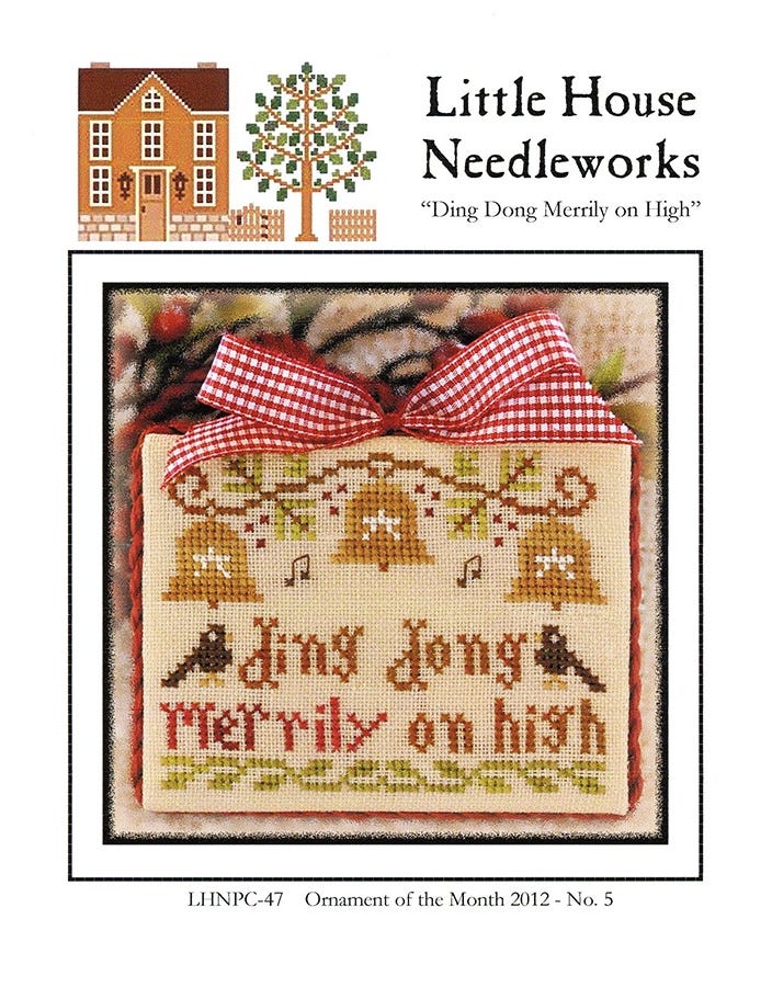 Ding Dong Merrily on High by Little House Needleworks