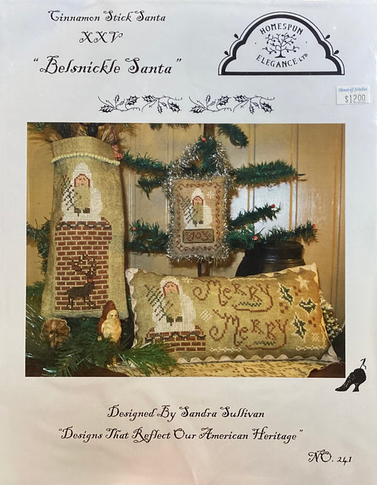 Cinnamon Stick Santa XXV- Belsnickle Santa by Homespun Elegance