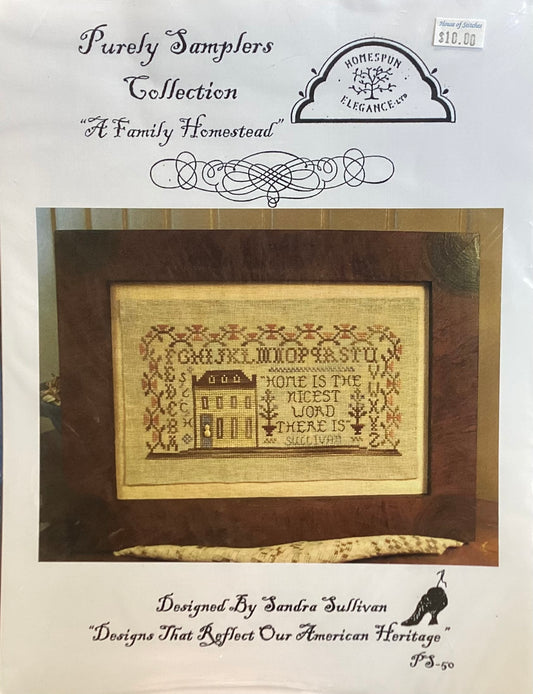 Purely Samplers Collection: A Family Homestead by Homespun Elegance