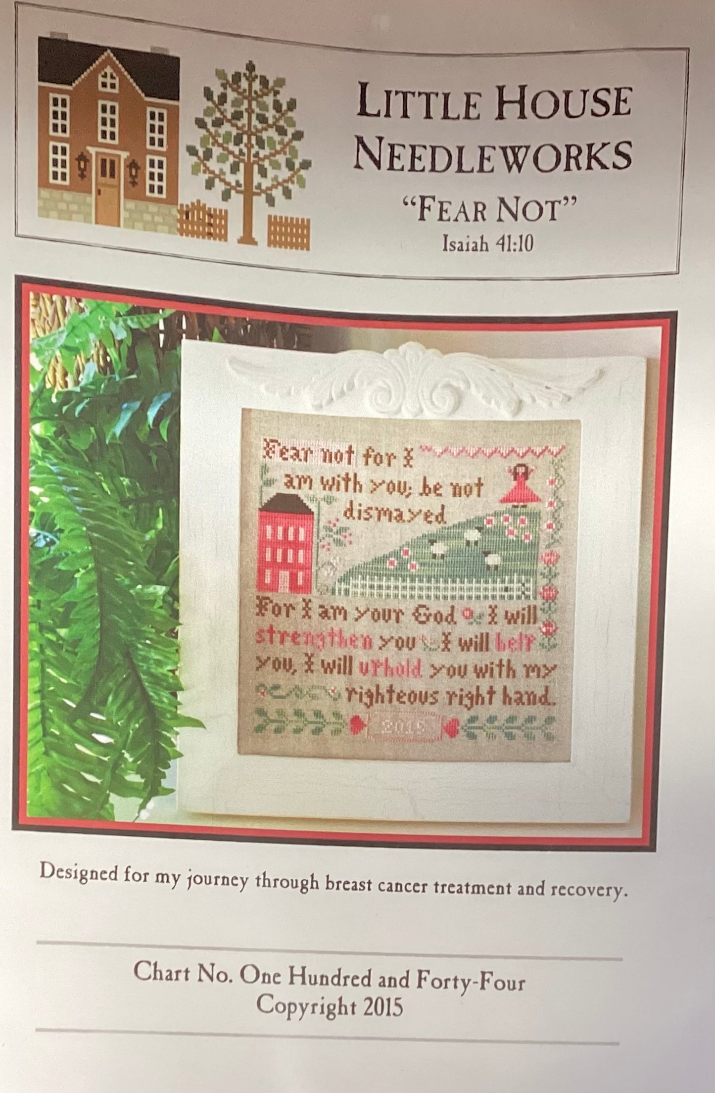 Fear Not by Little House Needleworks